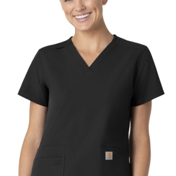 Carhartt Womens Force V-Neck 5-Pocket Top 5X - Picture 1 of 5